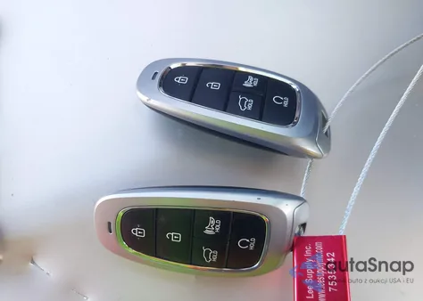 2023 Hyundai Santa Fe Hybrid Blue из США, поврежденный, VIN 5NMS2DA16PH001133